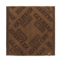 STARBUCKS STAND by BEAMS Logo Hand Towel