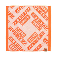 STARBUCKS STAND by BEAMS Logo Hand Towel