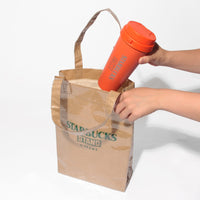 STARBUCKS STAND by BEAMS Logo PVC Shopper Tote