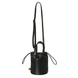 STARBUCKS STAND by BEAMS Synthetic Leather Drawstring Bag