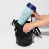 STARBUCKS STAND by BEAMS Synthetic Leather Drawstring Bag