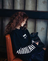 NEIGHBORHOOD x AGNES B. . CREWNECK SS-1