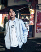 NEIGHBORHOOD x AGNES B. . CREWNECK SS-1