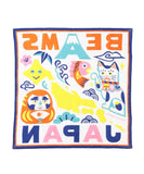 BEAMS JAPAN x tupera tupera Japanese Lucky Charms Collection Bandana
