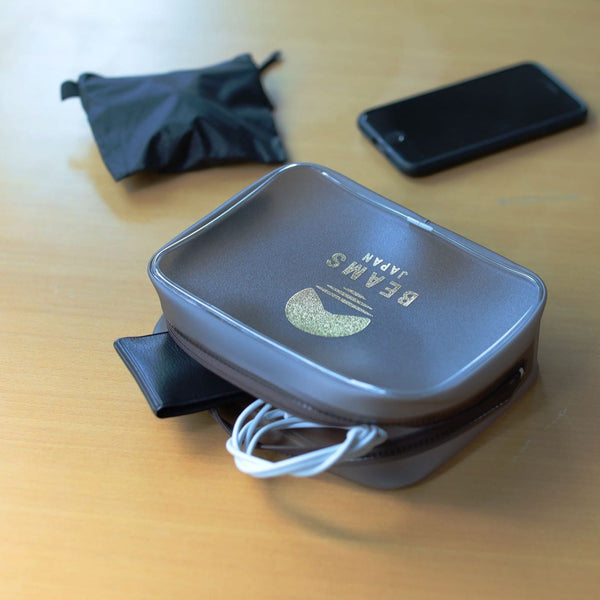 BEAMS JAPAN x MISTY LAYER Logo Pouch