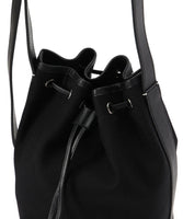 MHL. NYLON CANVAS & SMOOTH LEATHER BAG