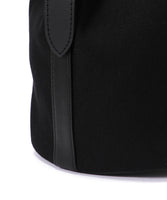 MHL. NYLON CANVAS & SMOOTH LEATHER BAG