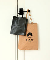BEAMS JAPAN x MAKOO Black Shopper S
