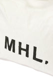 MHL. HEAVY COTTON CANVAS SHOULDER BAG