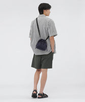 MHL. WASHED NYLON BAG