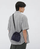 MHL. WASHED NYLON BAG