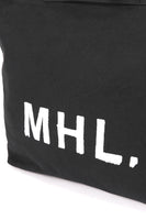 MHL. HEAVY COTTON CANVAS SHOULDER BAG