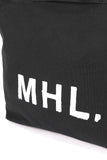 MHL. HEAVY COTTON CANVAS SHOULDER BAG