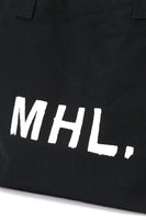 MHL. HEAVY COTTON CANVAS TOTE BAG