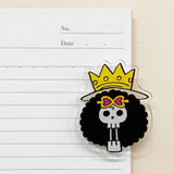 ONE PIECE BASE SHOP 3-Piece Acrylic Clip Set
