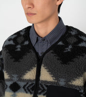 THE NORTH FACE PURPLE LABEL NP Wool Boa WINDSTOPPER Field Cardigan [ NA2354N ]