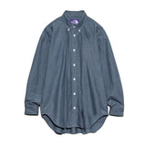 THE NORTH FACE PURPLE LABEL Button Down Chambray Field Shirt [ NTW3362N ]