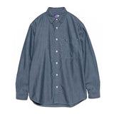 THE NORTH FACE PURPLE LABEL Regular Collar Chambray Field Shirt [ NT3361N ]