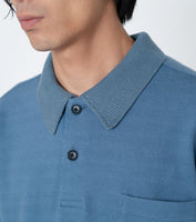 THE NORTH FACE PURPLE LABEL Field Long Sleeve Pocket Polo [ NT3403N ]