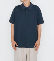 THE NORTH FACE PURPLE LABEL Moss Stitch Field Short Sleeve Polo [ NT3408N ]