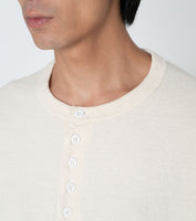 THE NORTH FACE PURPLE LABEL Field Long Sleeve Henley Neck Graphic Tee [ NT3413N ]