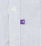 THE NORTH FACE PURPLE LABEL Button Down Striped Field Shirt [ N24FG065 ]