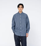 THE NORTH FACE PURPLE LABEL Regular Collar Chambray Field Shirt [ N24FG069 ]