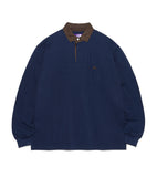 THE NORTH FACE PURPLE LABEL Moss Stitch Field Rugby Shirt [ N24FH036 ]