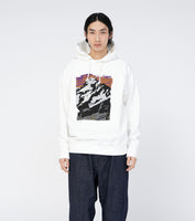 THE NORTH FACE PURPLE LABEL 10oz Mountain Graphic Hoodie [ N24FH040 ]