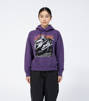 THE NORTH FACE PURPLE LABEL 10oz Mountain Graphic Hoodie [ N24FH040 ]