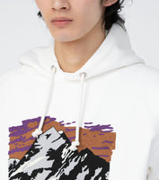 THE NORTH FACE PURPLE LABEL 10oz Mountain Graphic Hoodie [ N24FH040 ]