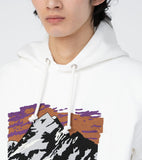 THE NORTH FACE PURPLE LABEL 10oz Mountain Graphic Hoodie [ N24FH040 ]