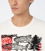 THE NORTH FACE PURPLE LABEL FFFES Patterned Graphic Tee [ N24FI017 ]