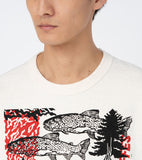 THE NORTH FACE PURPLE LABEL FFFES Patterned Graphic Tee [ N24FI017 ]