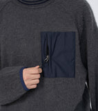 THE NORTH FACE PURPLE LABEL Mohair Field Crewneck Pullover [ N24FJ052 ]