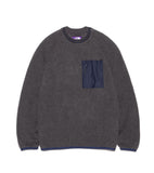 THE NORTH FACE PURPLE LABEL Mohair Field Crewneck Pullover [ N24FJ052 ]