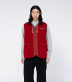 THE NORTH FACE PURPLE LABEL PLAS Wool Fleece Field Vest [ N24FN030 ]