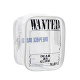 ONE PIECE BASE SHOP Clear Pouch WANTED