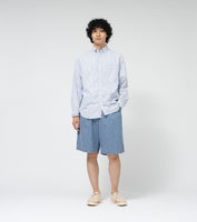 THE NORTH FACE PURPLE LABEL Button Down Striped Field Shirt [ N24FG065 ]