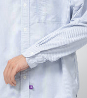 THE NORTH FACE PURPLE LABEL Button Down Striped Field Shirt [ N24FG065 ]