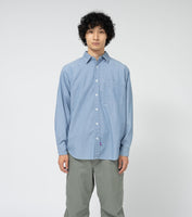 THE NORTH FACE PURPLE LABEL Regular Collar Chambray Field Shirt [ N24FG069 ]