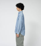 THE NORTH FACE PURPLE LABEL Regular Collar Chambray Field Shirt [ N24FG069 ]