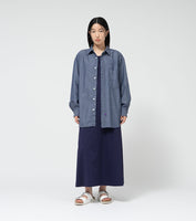 THE NORTH FACE PURPLE LABEL Regular Collar Chambray Field Shirt [ N24FG069 ]