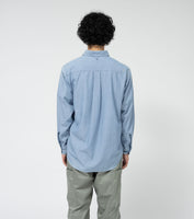 THE NORTH FACE PURPLE LABEL Regular Collar Chambray Field Shirt [ N24FG069 ]