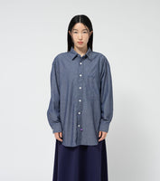 THE NORTH FACE PURPLE LABEL Regular Collar Chambray Field Shirt [ N24FG069 ]