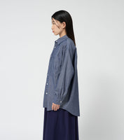 THE NORTH FACE PURPLE LABEL Regular Collar Chambray Field Shirt [ N24FG069 ]