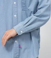 THE NORTH FACE PURPLE LABEL Regular Collar Chambray Field Shirt [ N24FG069 ]