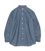 THE NORTH FACE PURPLE LABEL Regular Collar Chambray Field Shirt [ N24FG069 ]