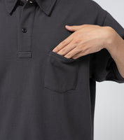 THE NORTH FACE PURPLE LABEL Moss Stitch Field Big Polo [ N25SH091 ]