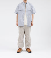 THE NORTH FACE PURPLE LABEL Button Down Striped Field S/S Shirt [ N25SG136 ]